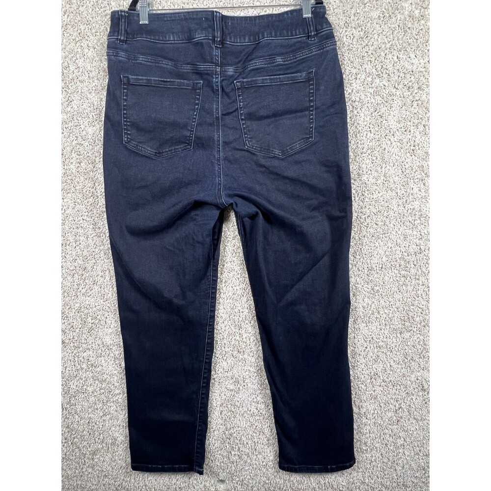 Lane Bryant Jeans Women's 18 Skinny Blue High-Rise Denim Pants - Picture 7 of 9